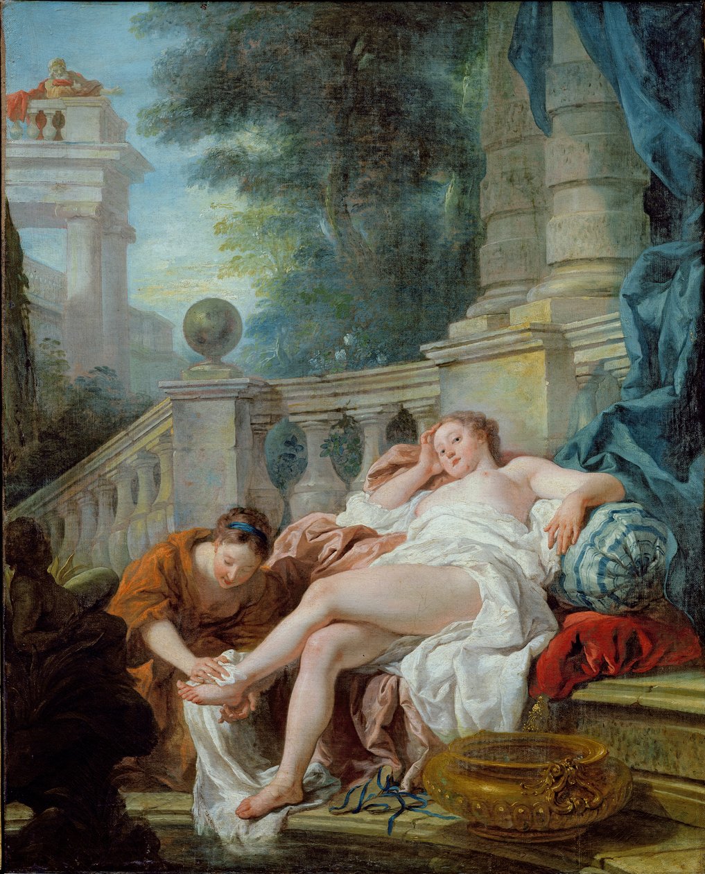 Het bad van Bathseba, 1727 door Jean François de Troy