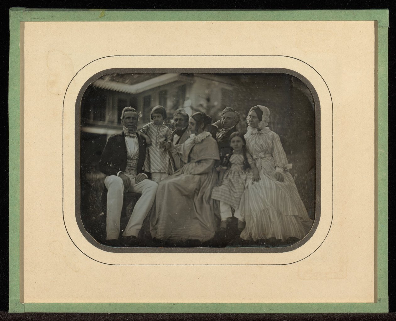Zeven Leden van de Eynard Familie door Jean Gabriel Eynard