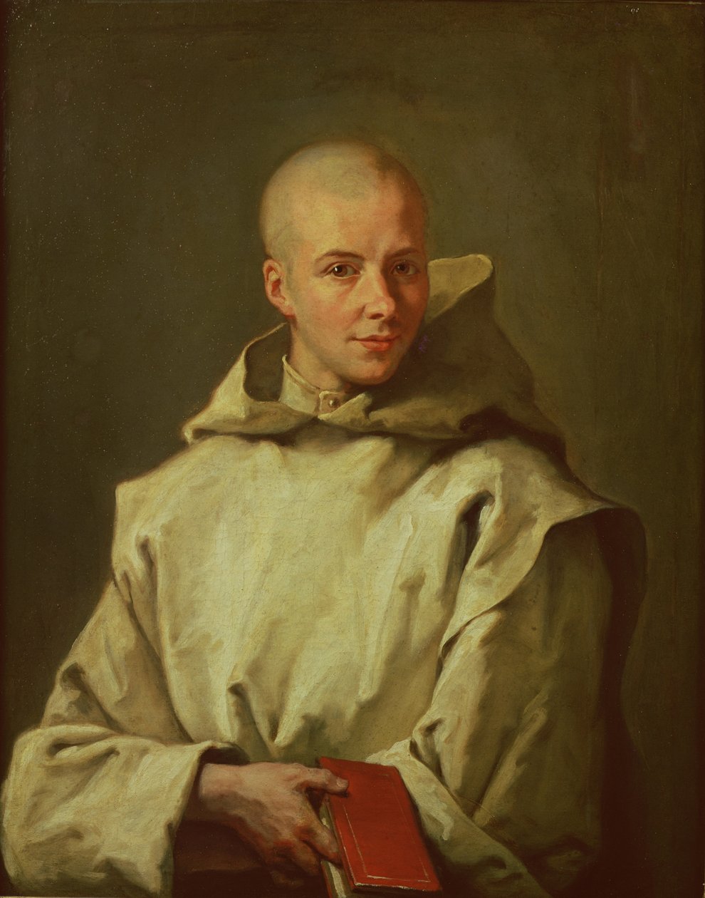 Portret van Dom Baudouin du Basset van Gaillon, 1716 door Jean Bernard Restout