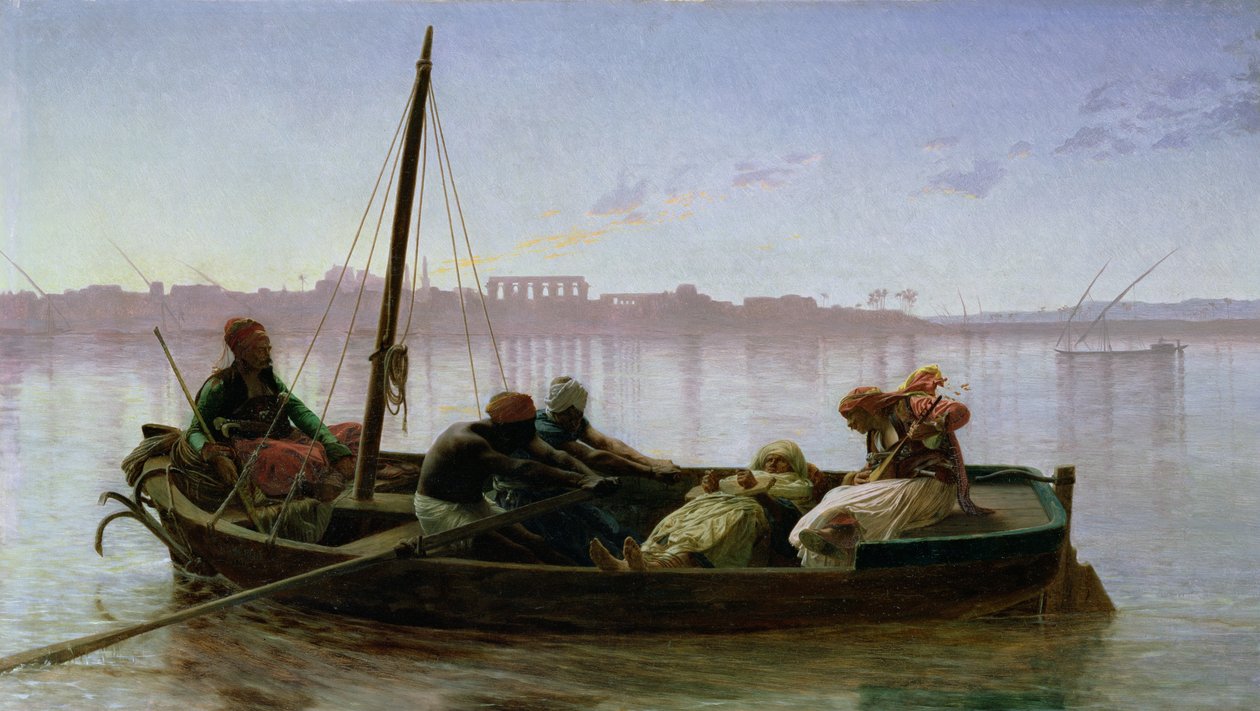 De gevangene, 1861 door Jean Leon Gerome