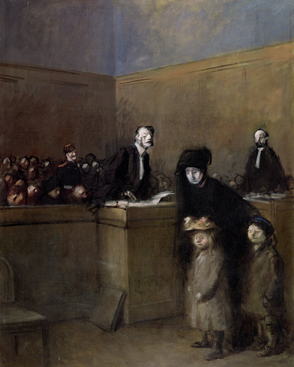 De zwakken en de onderdrukten door Jean Louis Forain