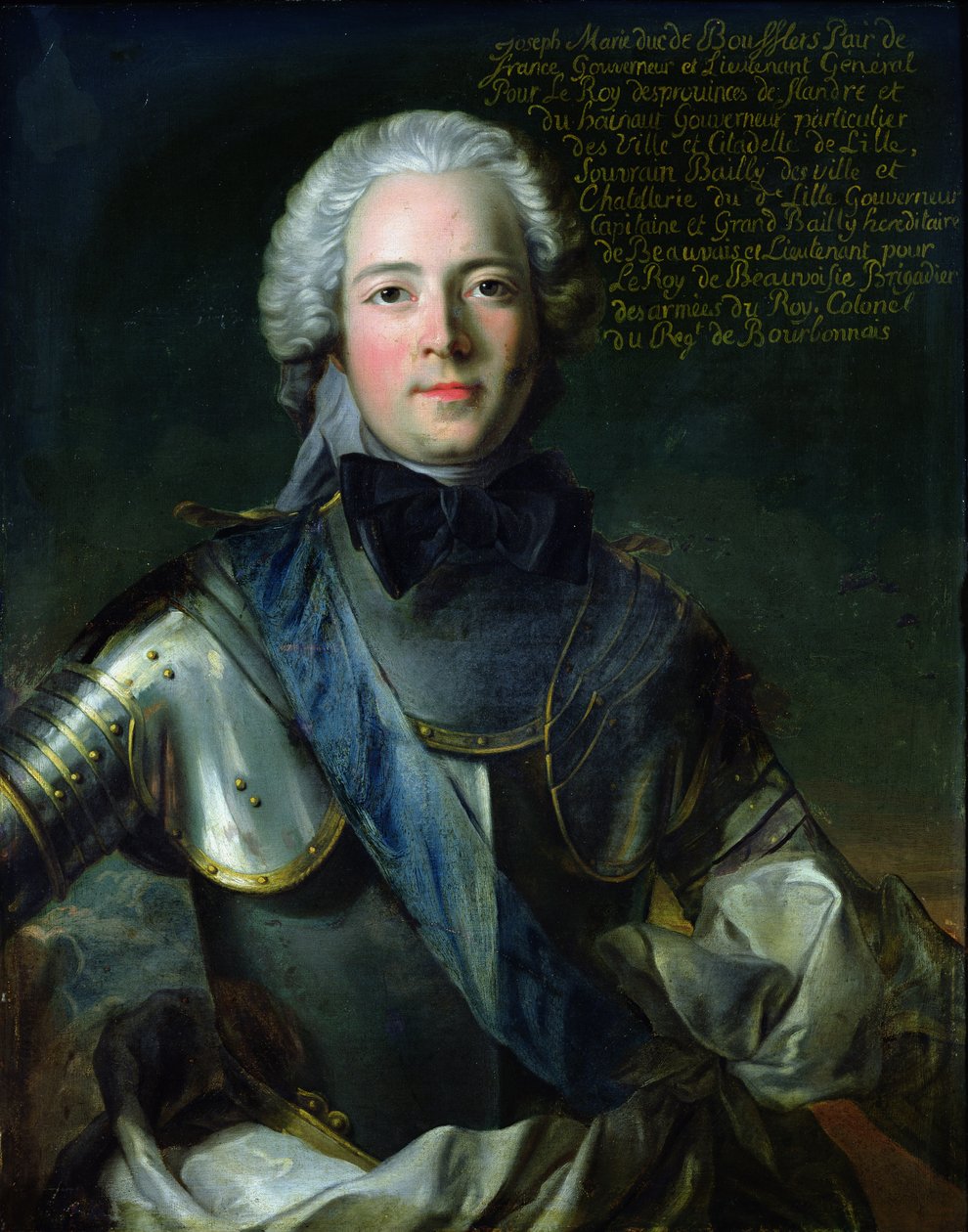 Joseph-Marie (1706-47) Hertog van Boufflers door Jean-Marc Nattier