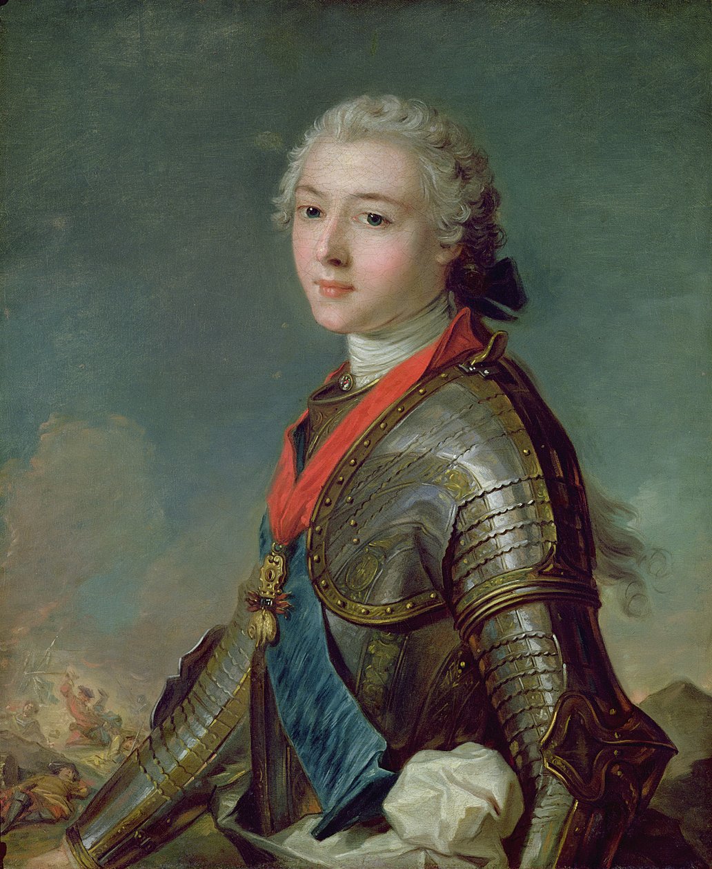 Louis Jean Marie de Bourbon, Hertog van Penthievre, 1743 door Jean Marc Nattier