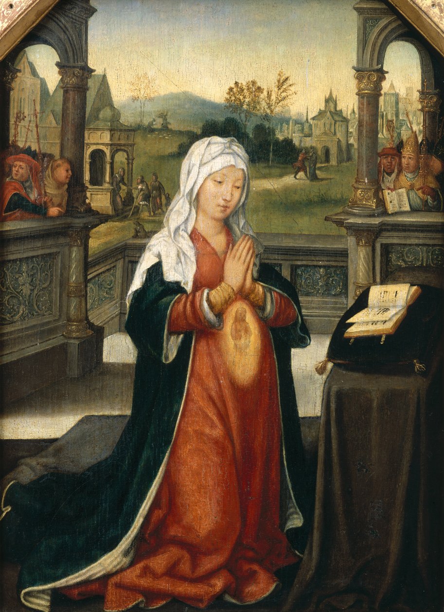 St. Anne die de Maagd verwekt door Jean the Elder Bellegambe