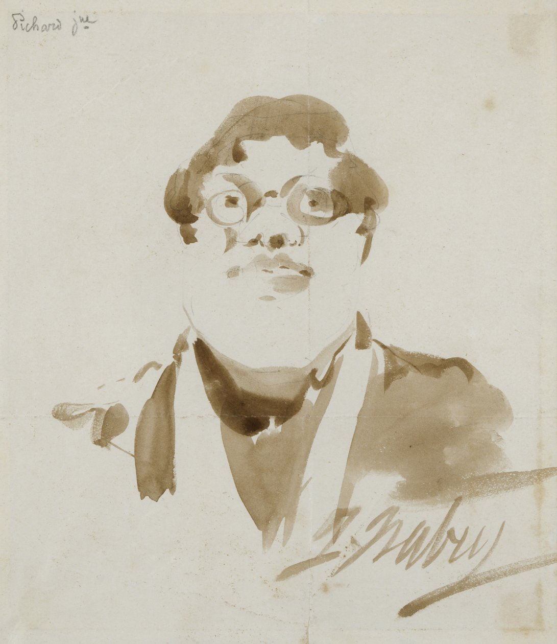 Portret van Pichard door Jean-Baptiste Isabey
