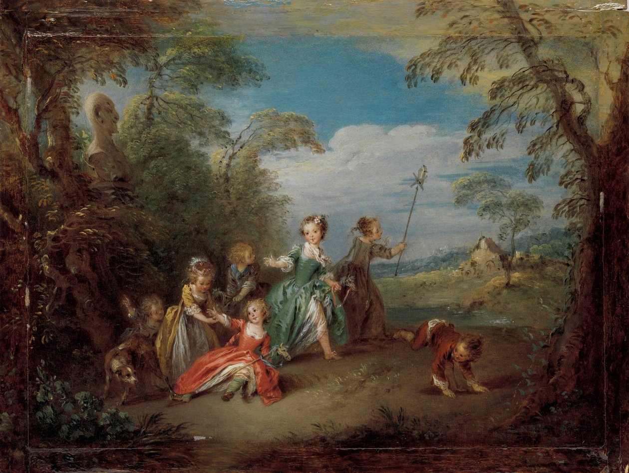 De gouden eeuw door Jean Baptiste Joseph Pater