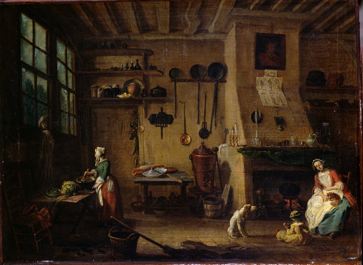 De bourgeois keuken door Jean-Baptiste Lallemand