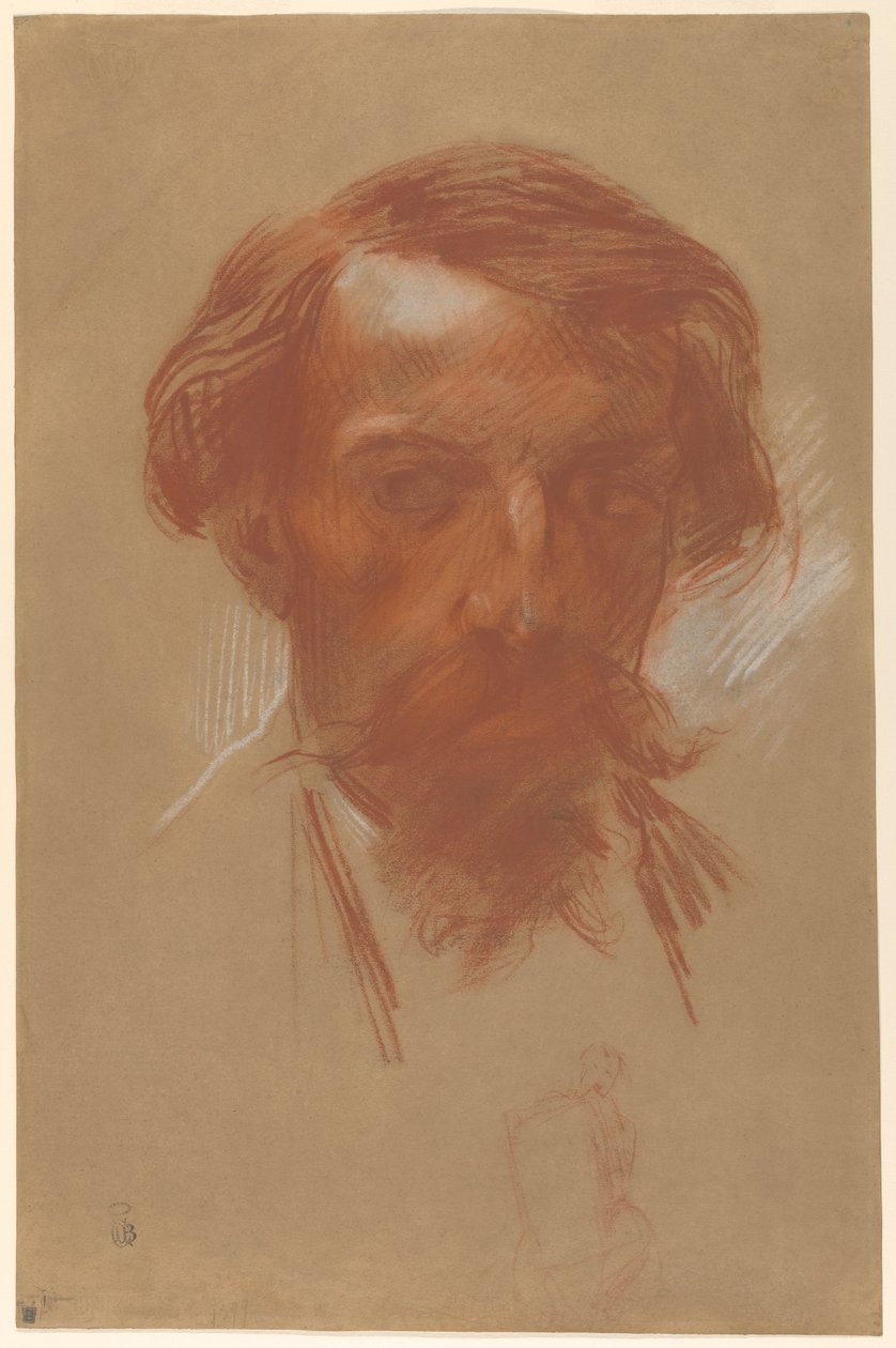 Zelfportret door Jean-Baptiste Carpeaux