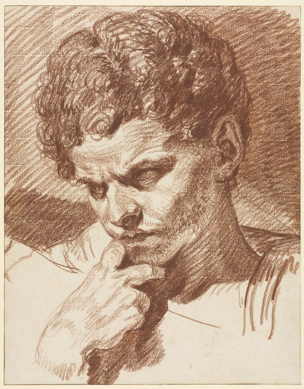 Hoofd van Caracalla door Jean-Baptiste Greuze