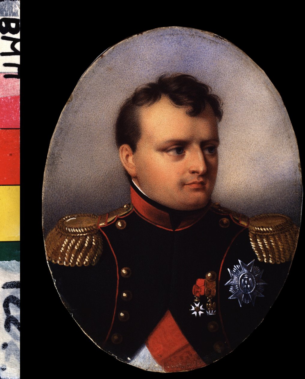 Portret van keizer Napoleon I Bonaparte door Jean-Baptiste Isabey