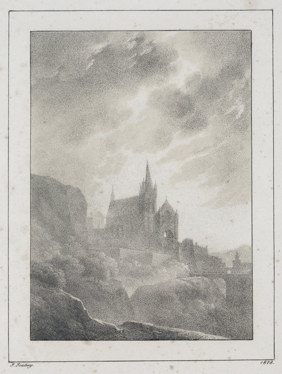 De kathedraal door Jean-Baptiste Isabey