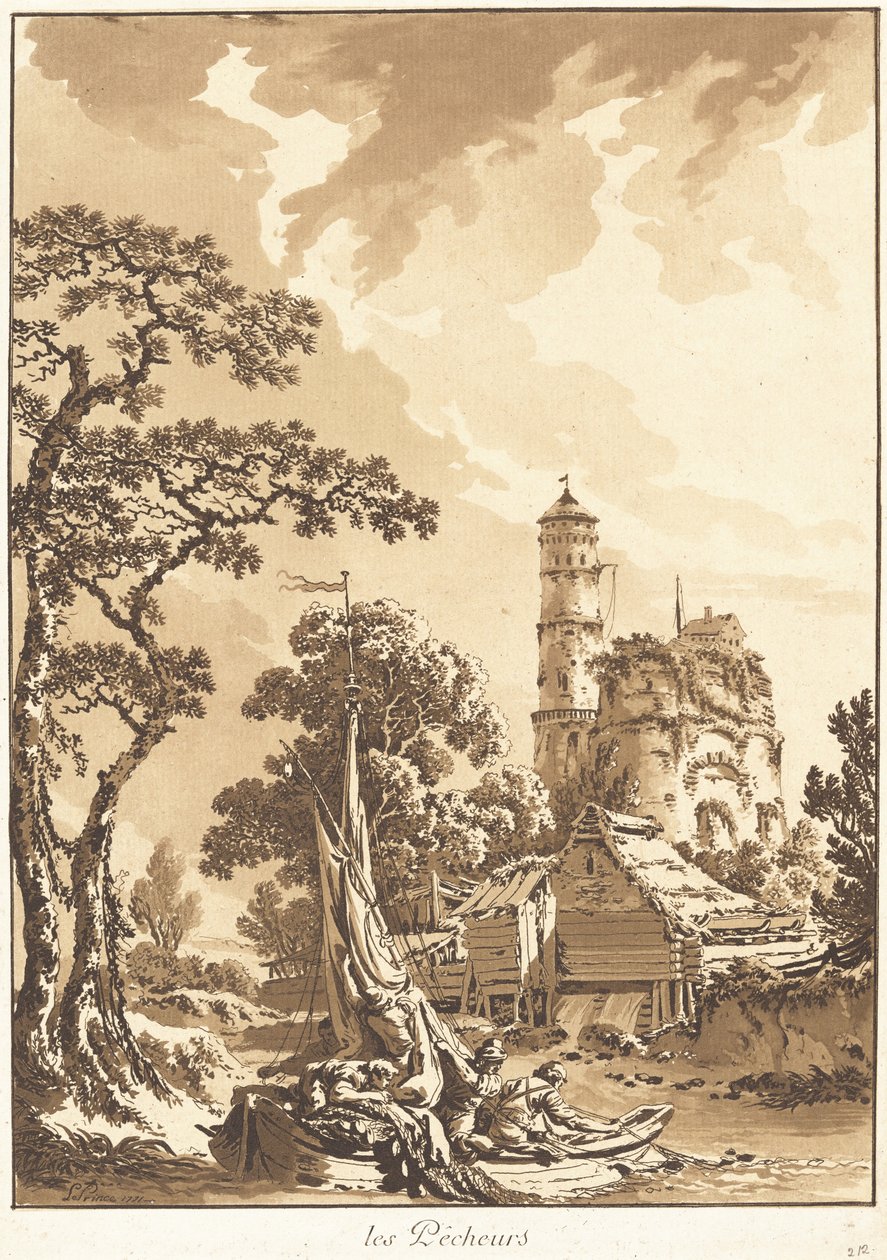 De Vissers door Jean-Baptiste Le Prince