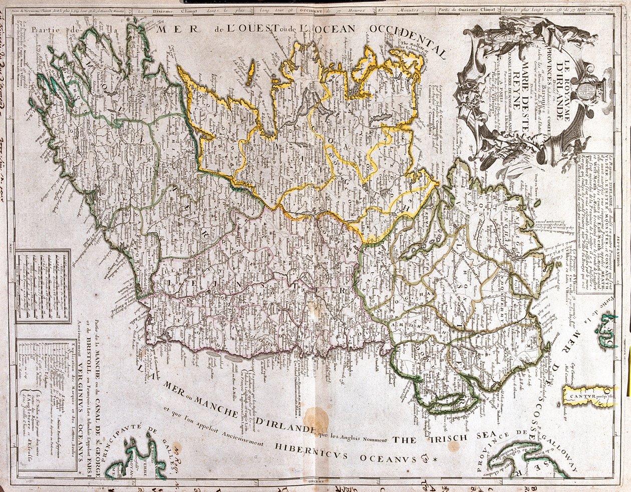 Ierland door Jean Baptiste Nolin