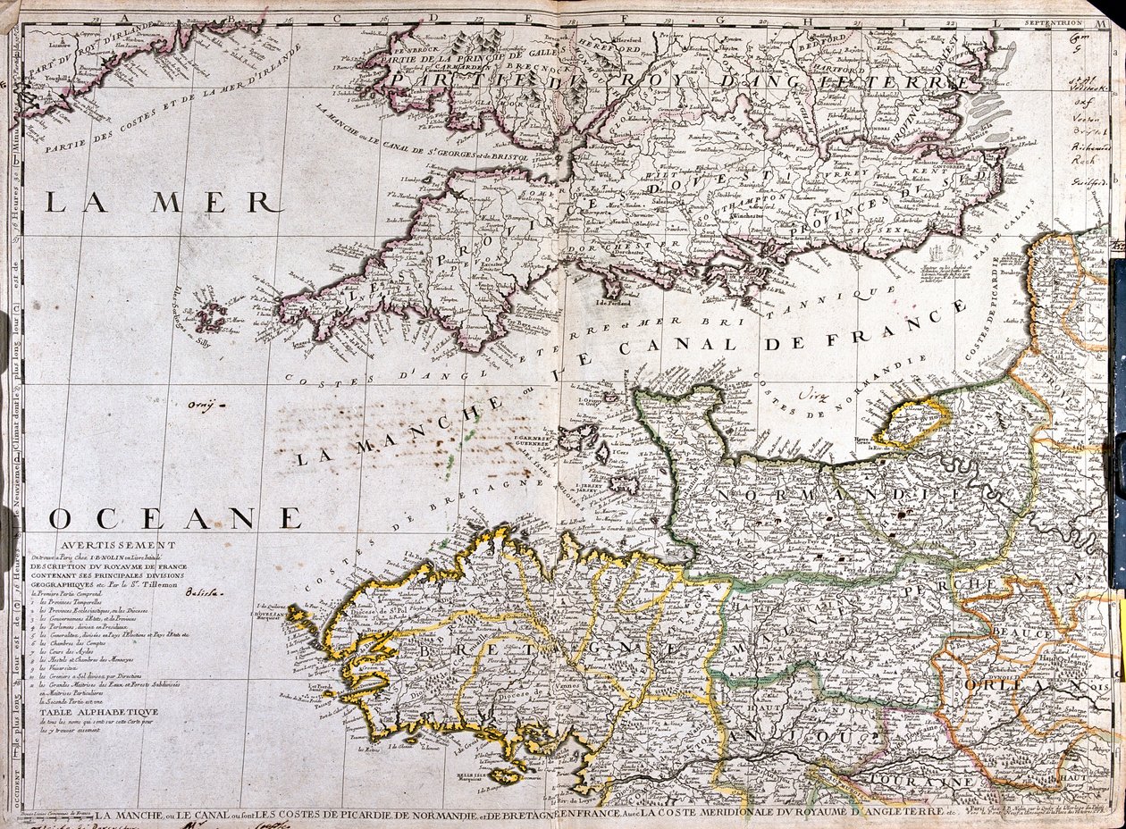 Het Kanaal door Jean Baptiste Nolin