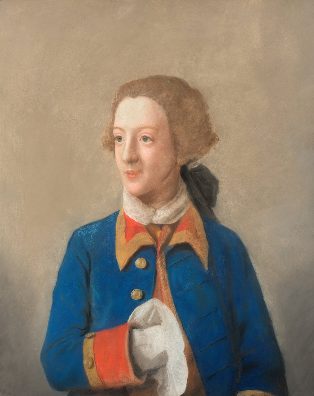 Portret van Hugh, Lord Warkworth() (pasteltekening) door Jean-Etienne (attr.to) Liotard