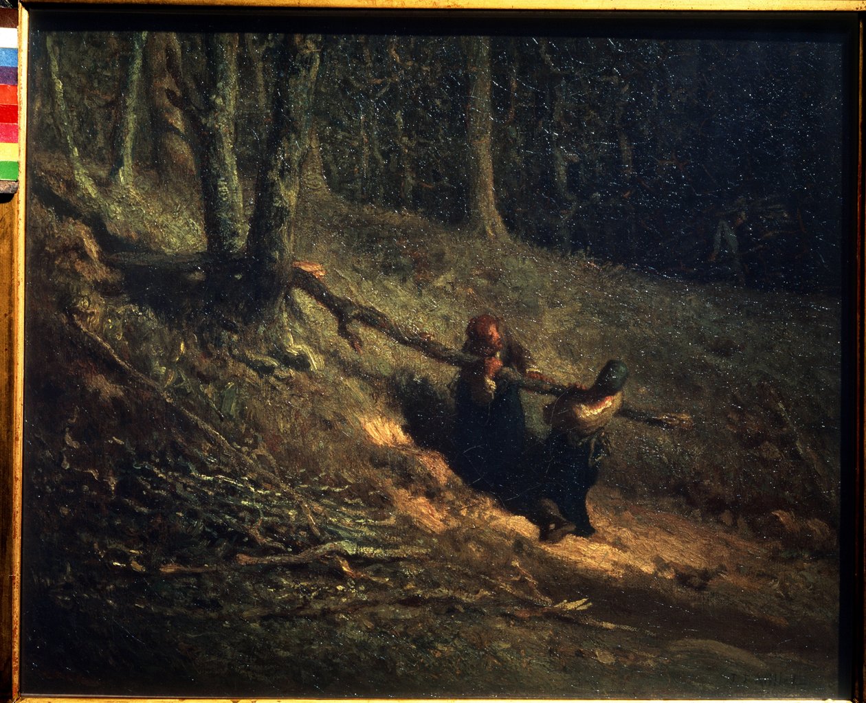 De kolenmeisjes door Jean Francois Millet