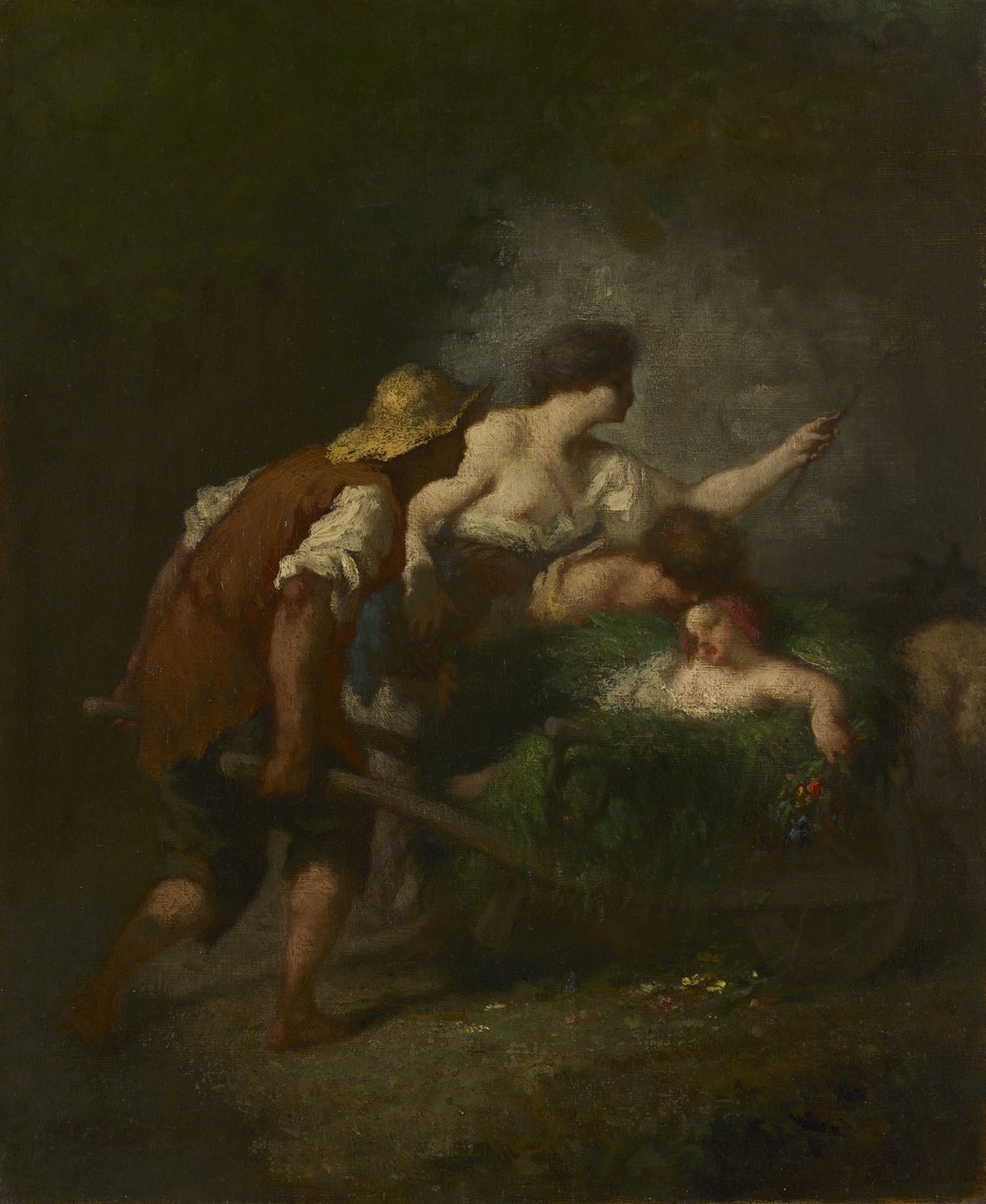 Terugkeer van de Velden door Jean-Francois Millet