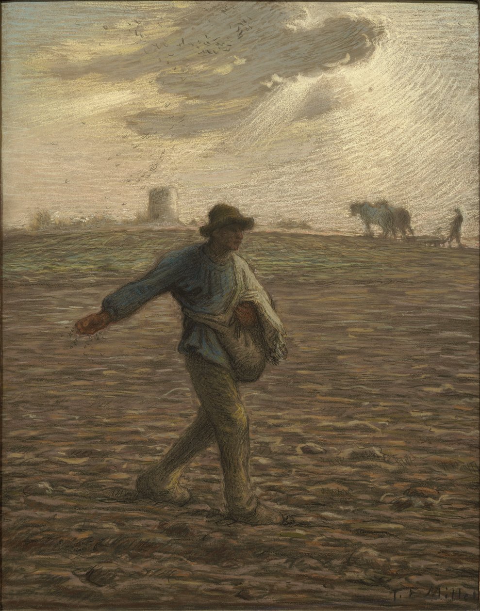 De zaaier door Jean-Francois Millet