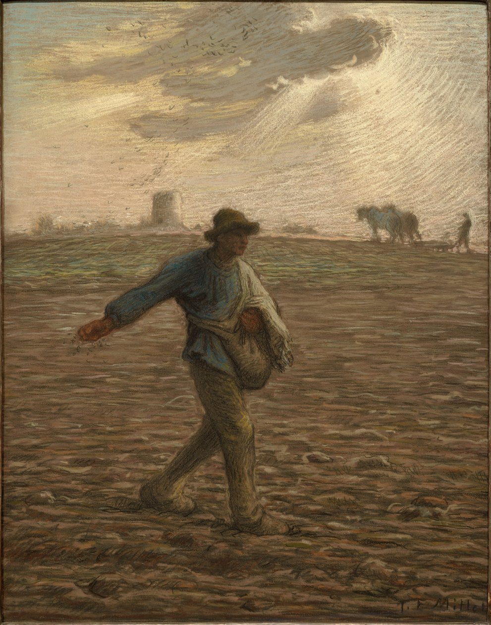 De zaaier door Jean-Francois Millet
