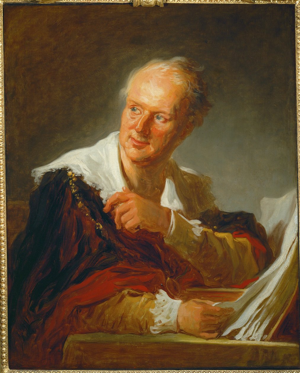 Denis Diderot, Frans schrijver, filosoof, wetenschapper en ... door Jean Honore Fragonard