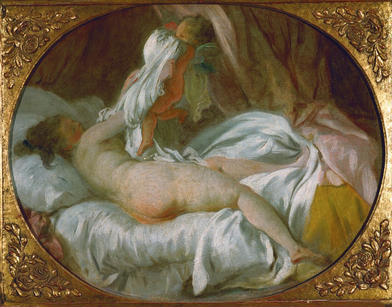 Het shirt uit ... door Jean Honore Fragonard