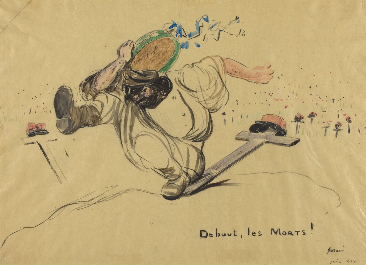 Op, doden! door Jean-Louis Forain