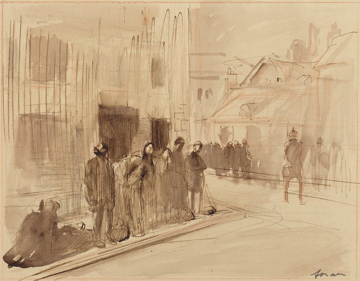 In slavernij door Jean-Louis Forain