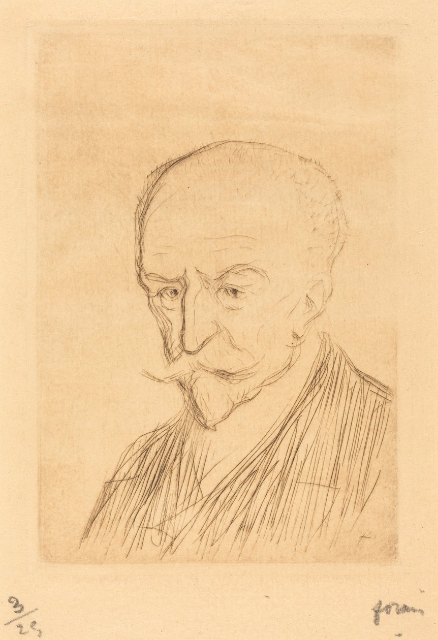 J.-K. Huysmans door Jean-Louis Forain