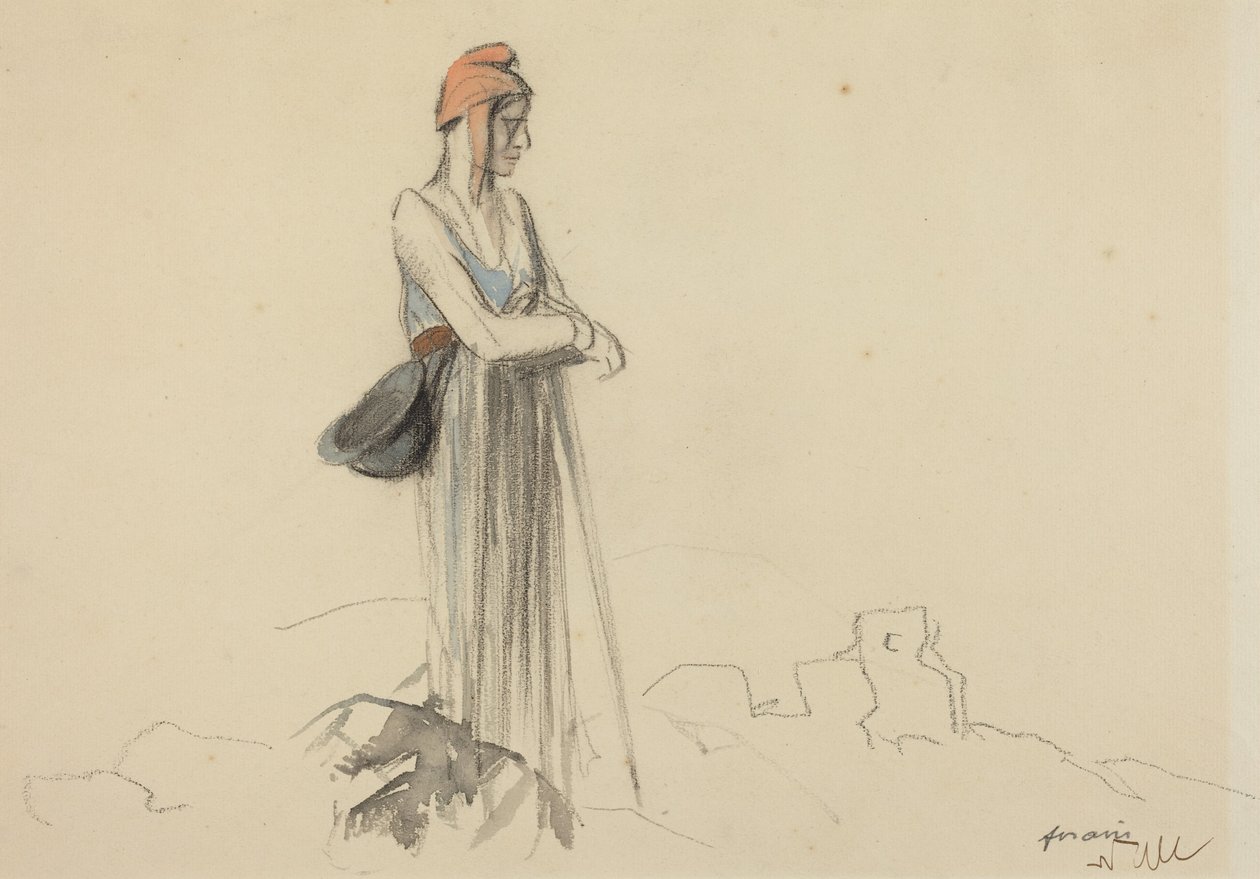 Frankrijk wacht (France Waits) door Jean-Louis Forain