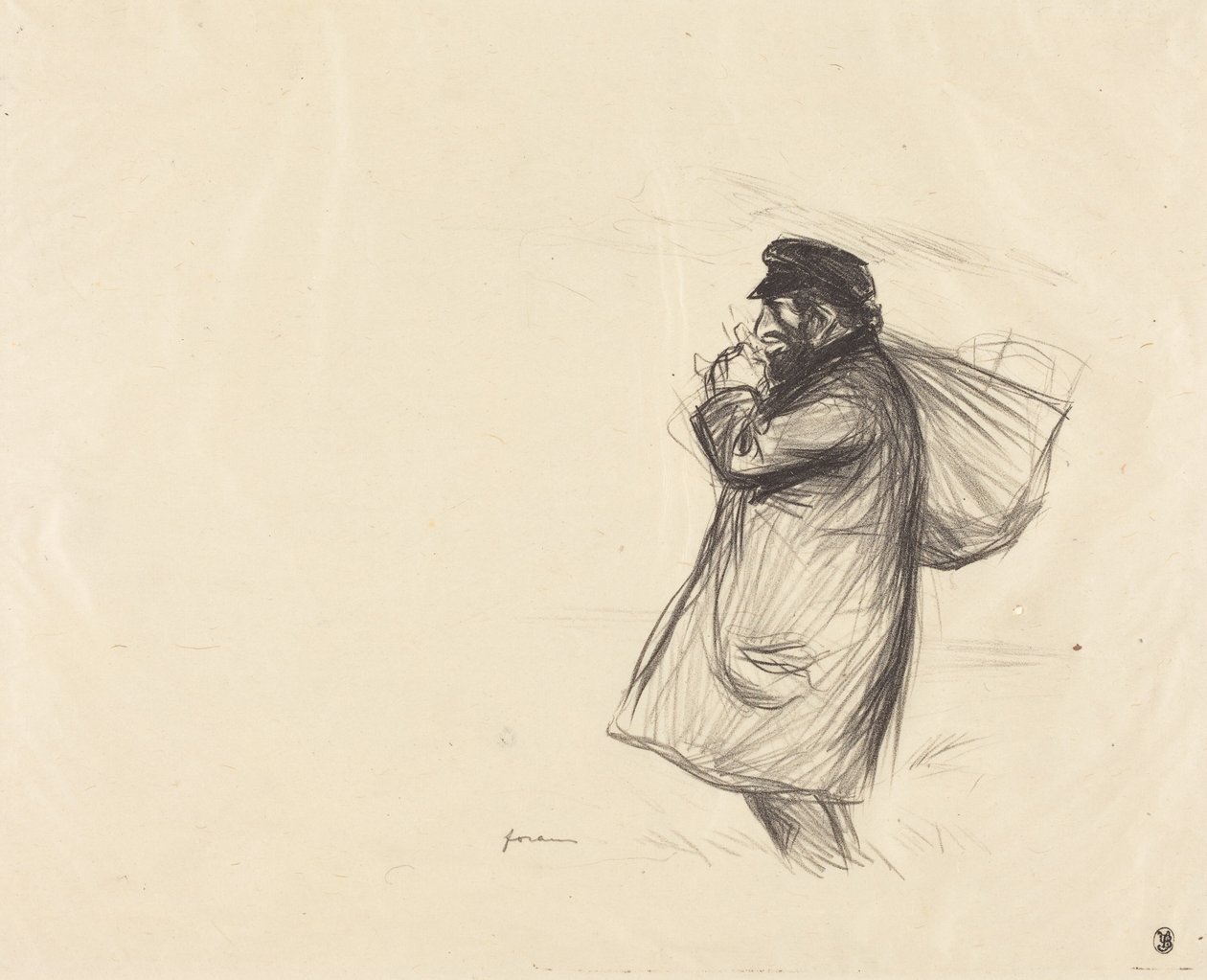 De joodse marskramer (The Jewish Peddler) door Jean-Louis Forain