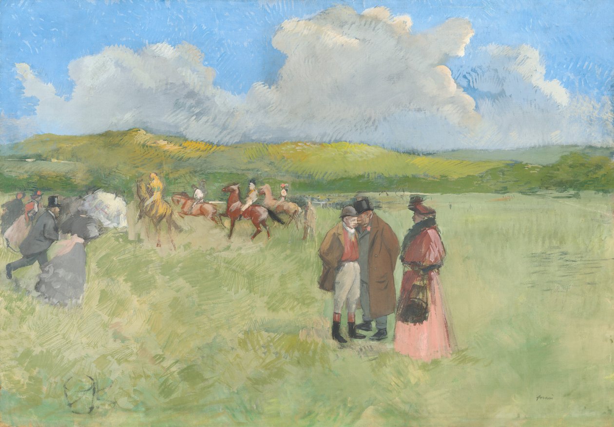 De Renbaan door Jean-Louis Forain