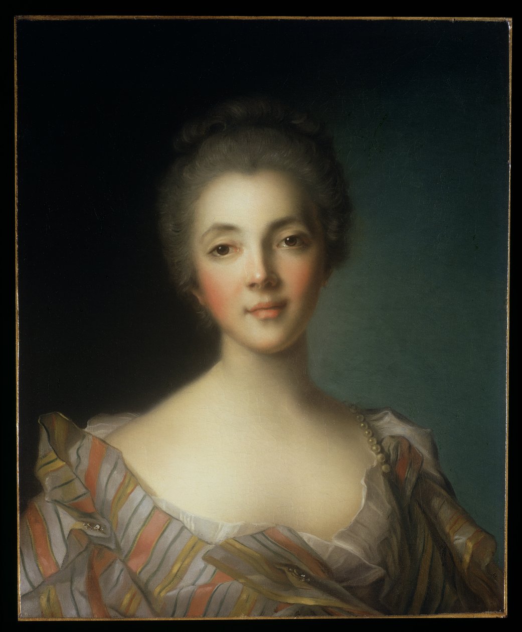 Portret van Madame Dupin (1706-95) door Jean Marc Nattier
