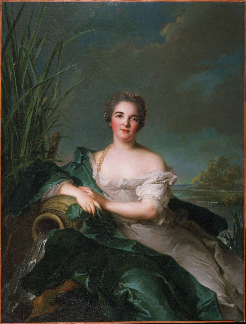 Madame de Flesselles door Jean-Marc Nattier