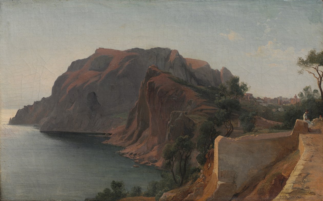 Capri door Jean Achille Benouville