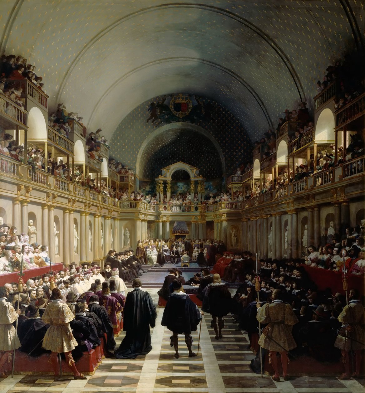 De vergadering van de Staten-Generaal op 27 oktober 1614 door Jean Alaux