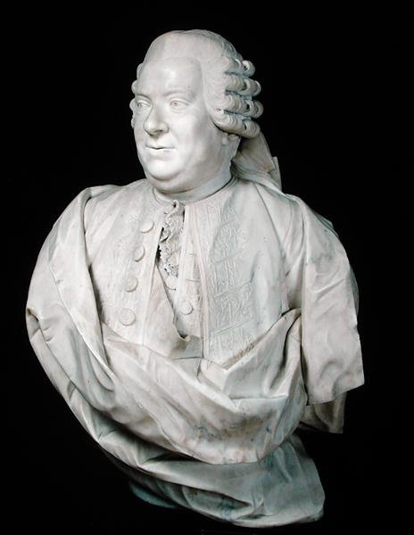 Buste van Nicolas Beaujon (1718-86) door Jean Antoine (attr. to) Houdon