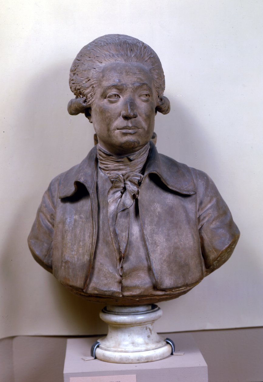 Buste van Marie Jean Antoine Nicolas de Caritat (1743-94) Markies de Condorcet, 1785 door Jean Antoine Houdon