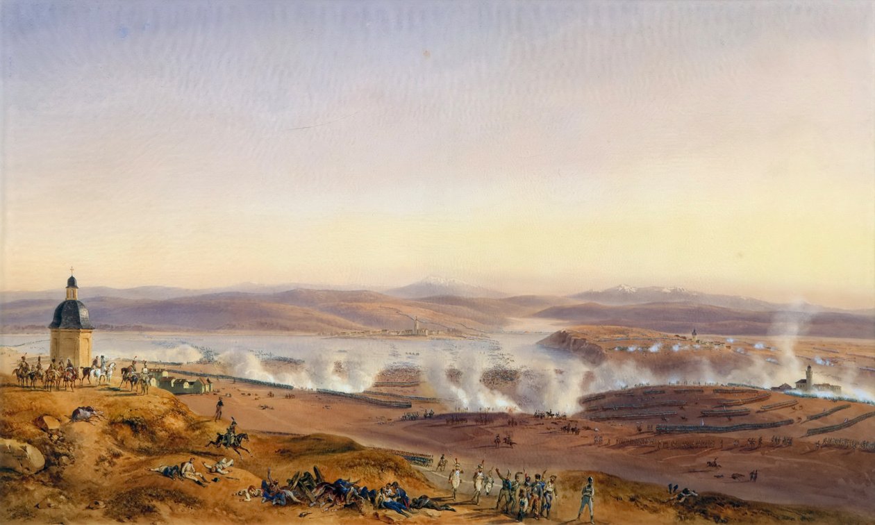 De Slag bij Austerlitz op 2 december 1805 door Jean Antoine Simeon Fort