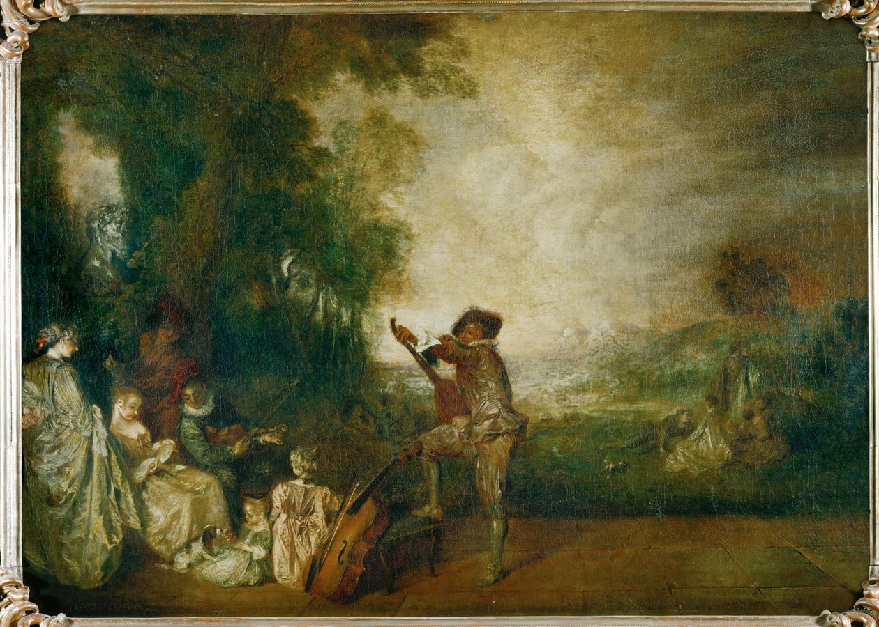 door Jean Antoine Watteau