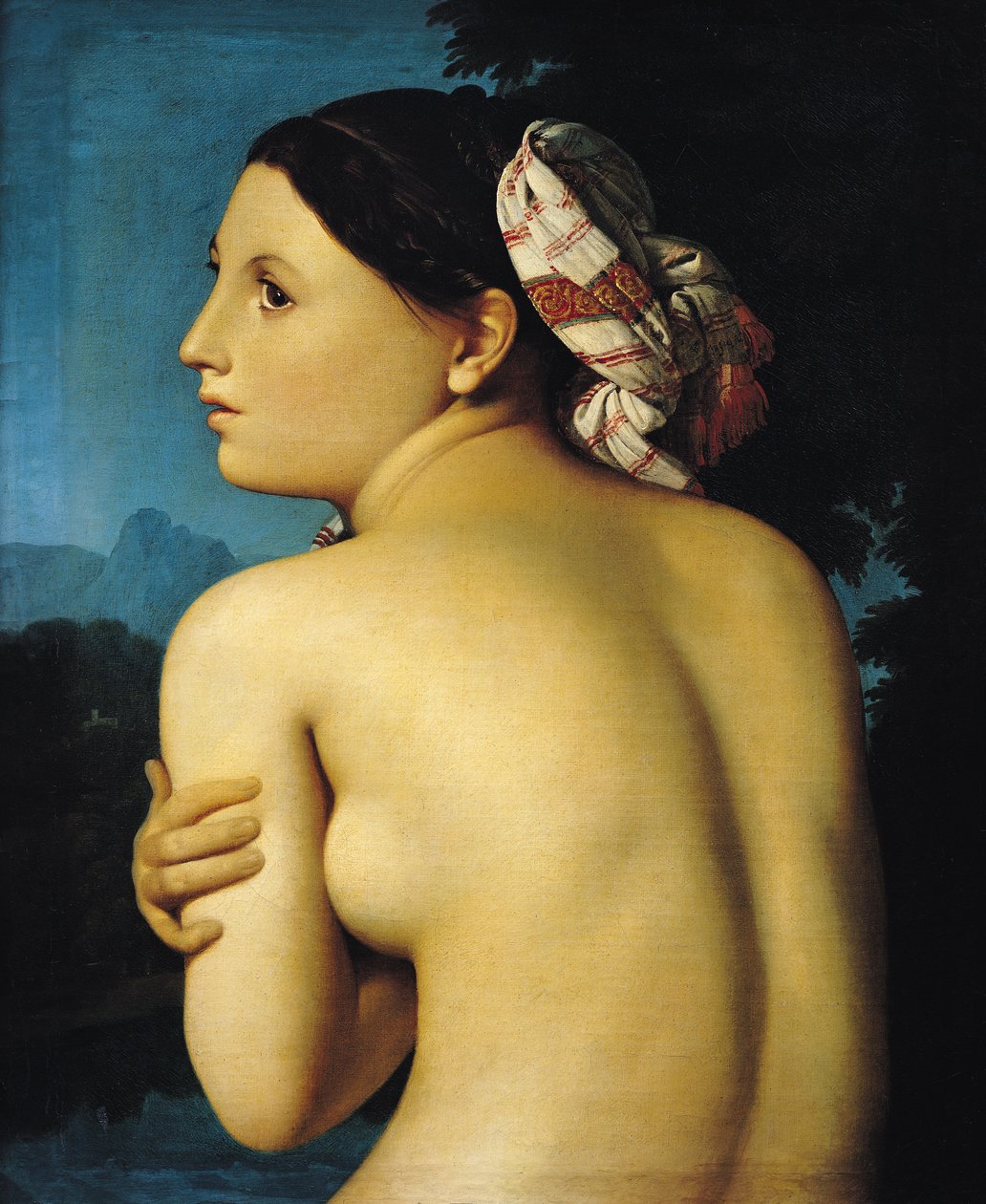 Vrouwelijk naakt, 1807 door Jean Auguste Dominique Ingres