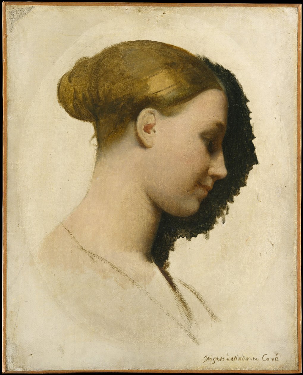 Mevrouw Edmond Cavé (Marie-Élisabeth Blavot, geboren in 1810) door Jean Auguste Dominique Ingres