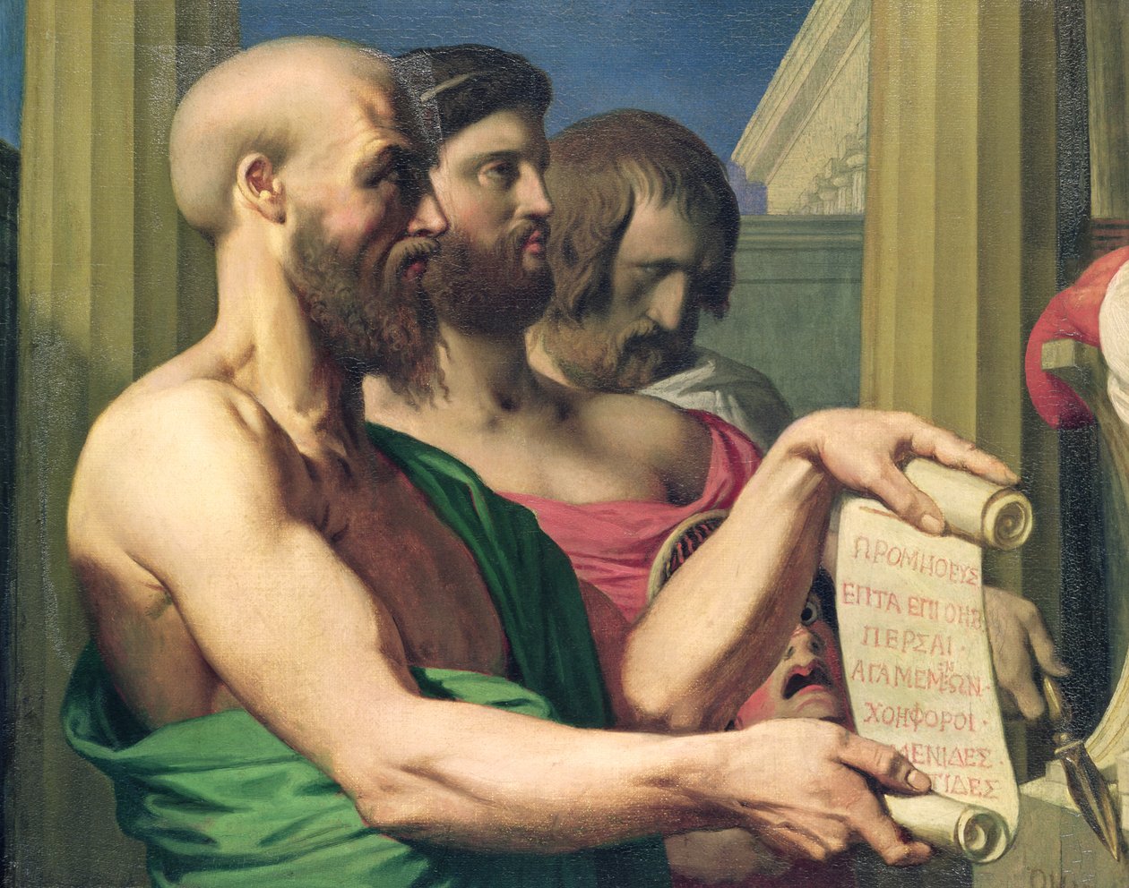 De Griekse Tragedieschrijvers, studie voor 