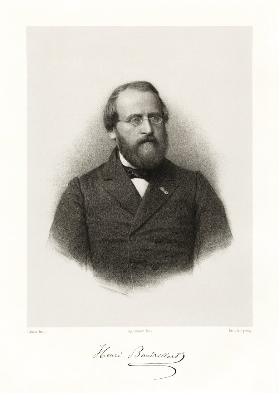 Henri Joseph Léon Baudrillart door Jean Baptiste Adolphe Lafosse