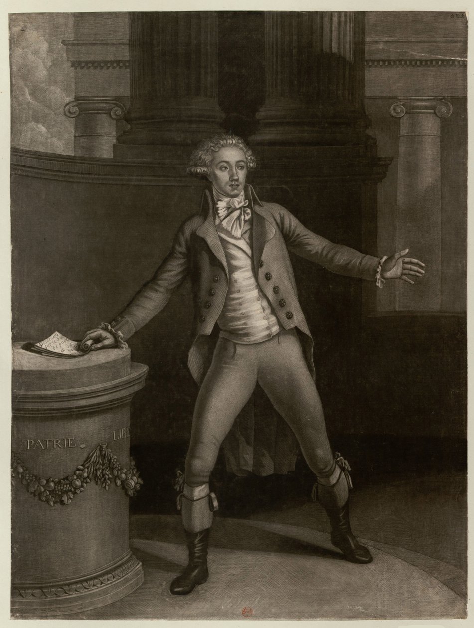 Antoine-Pierre-Joseph-Marie Barnave door Jean Baptiste Audebert