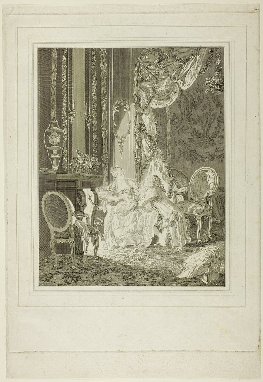 Het gevaar van het privégesprek door Jean Baptiste Blaise Simonet