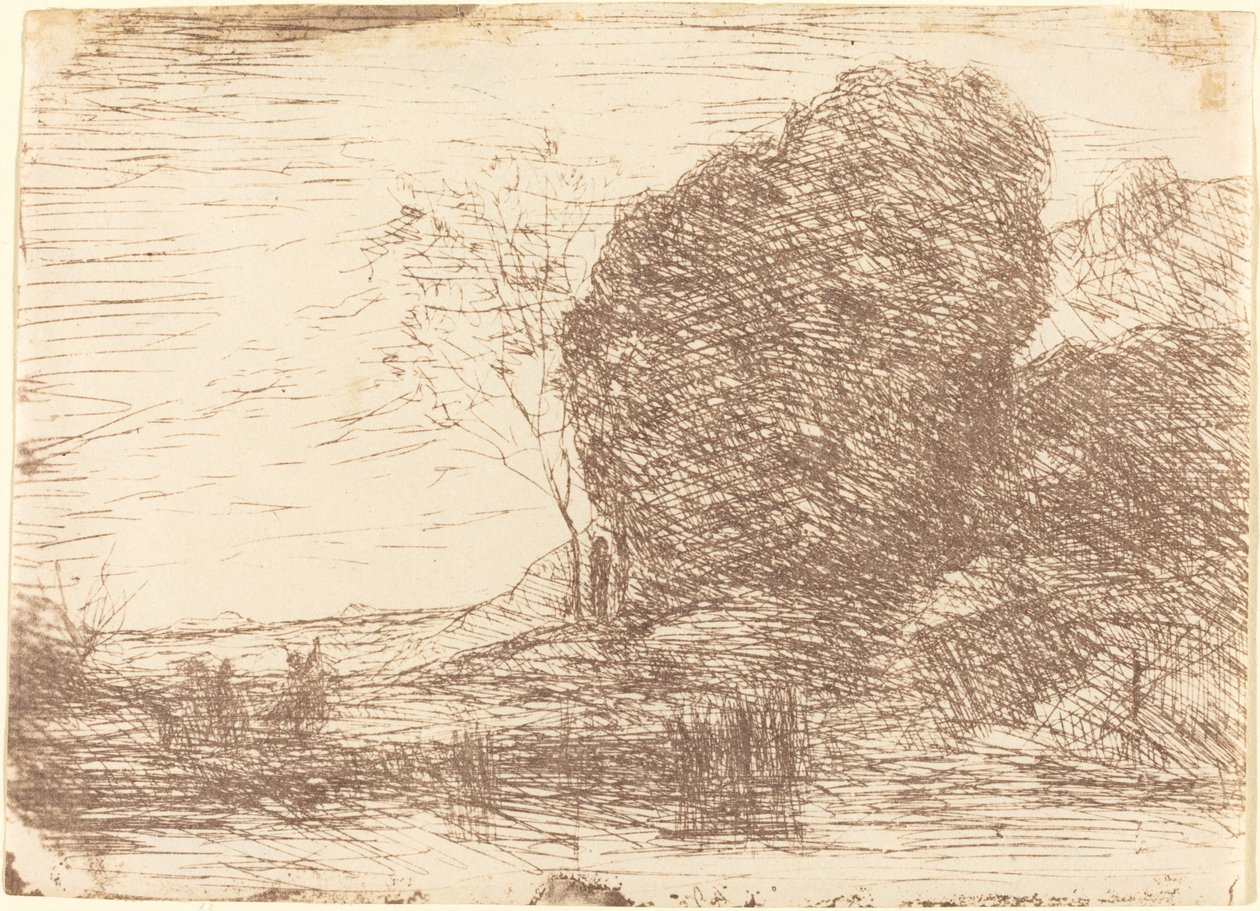 Feest van Pan, 1860 door Jean Baptiste Camille Corot