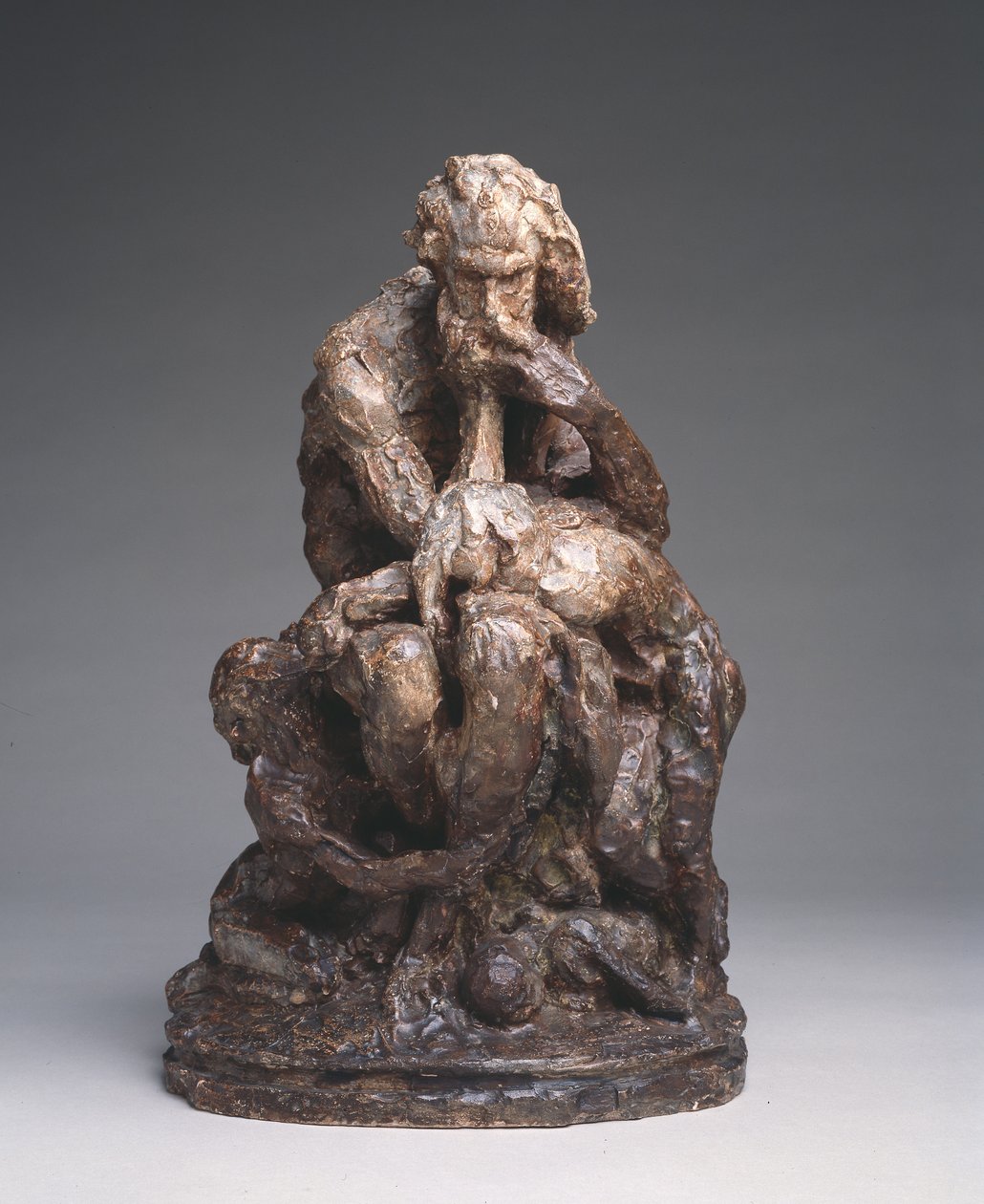 Ugolino en zijn zonen door Jean-Baptiste Carpeaux