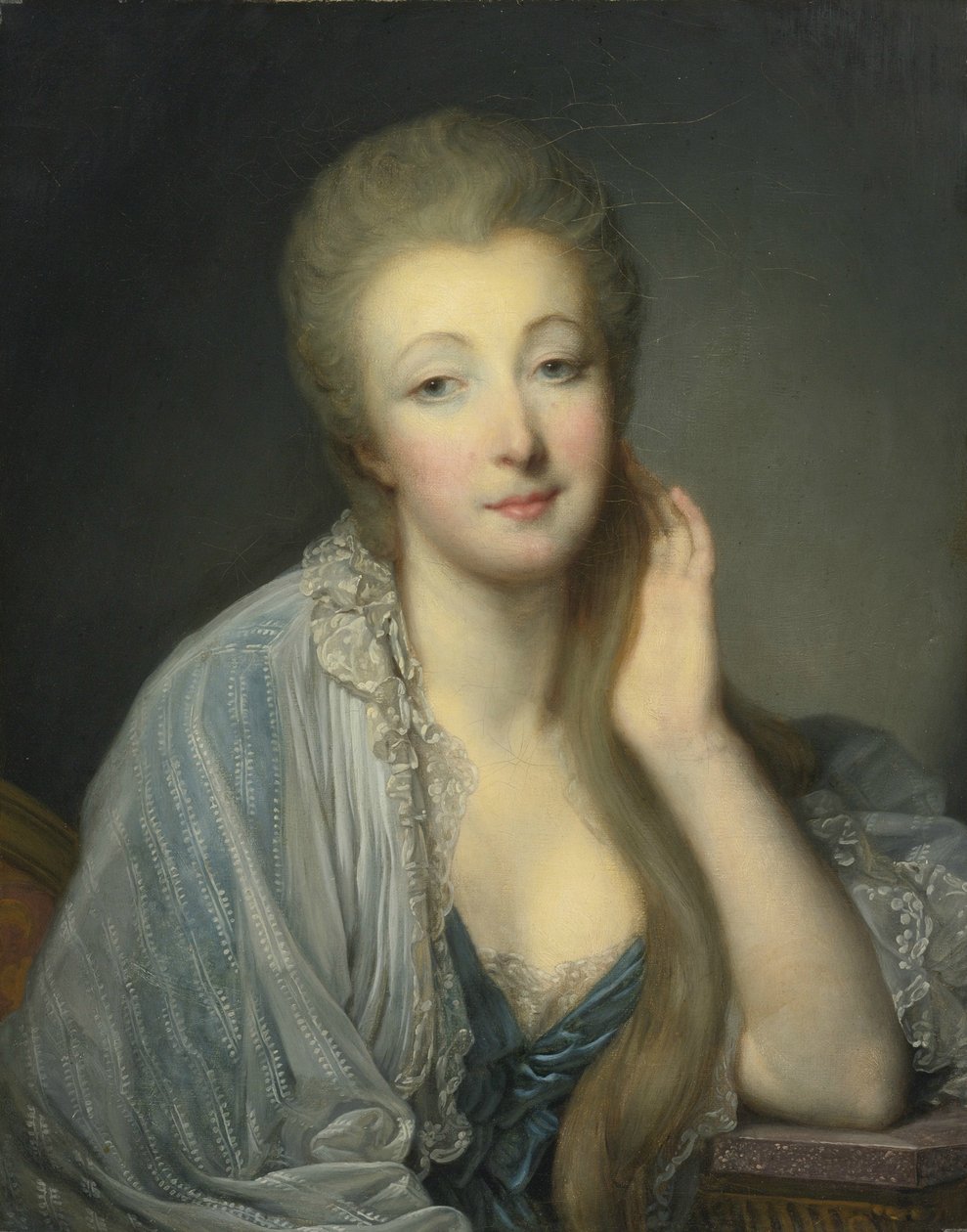 Jeanne Bécu, gravin Du Barry 1743-1793 door Jean Baptiste Greuze