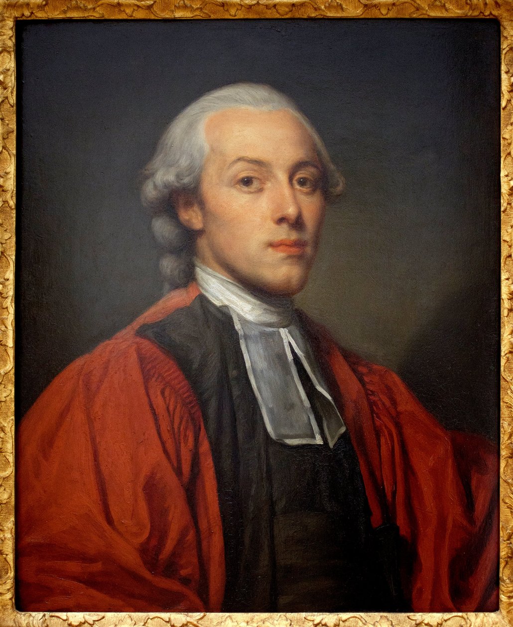 Portret van Charles Paul Jean Baptiste de Bourgevin de Vialart de Saint Morys, raadsheer van de Grote Kamer van het Parlement van Parijs door Jean-Baptiste Greuze
