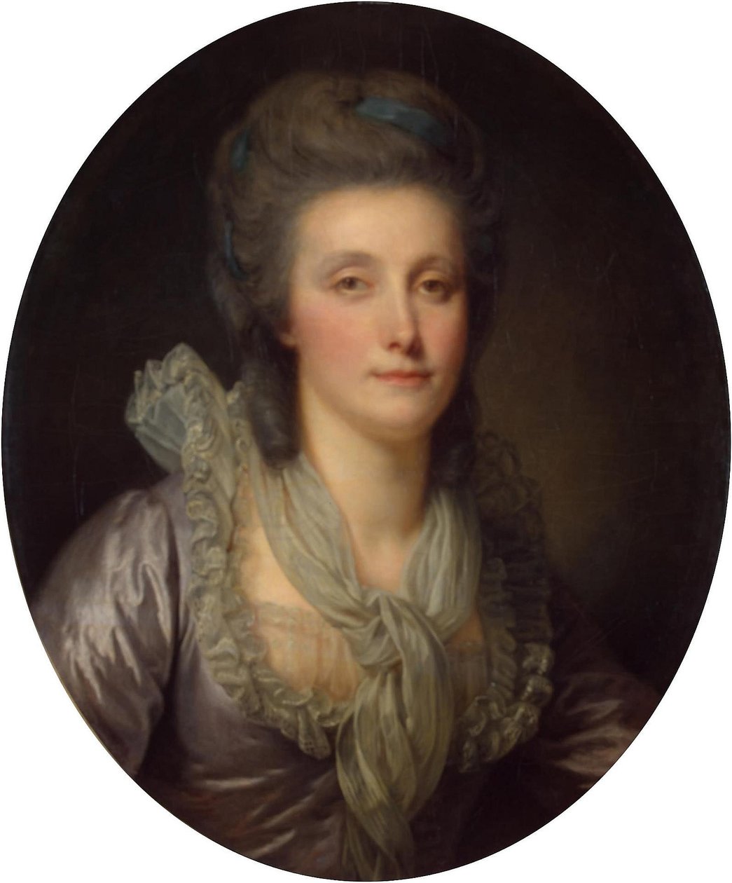 Portret van gravin Ekaterina Shuvalova door Jean Baptiste Greuze